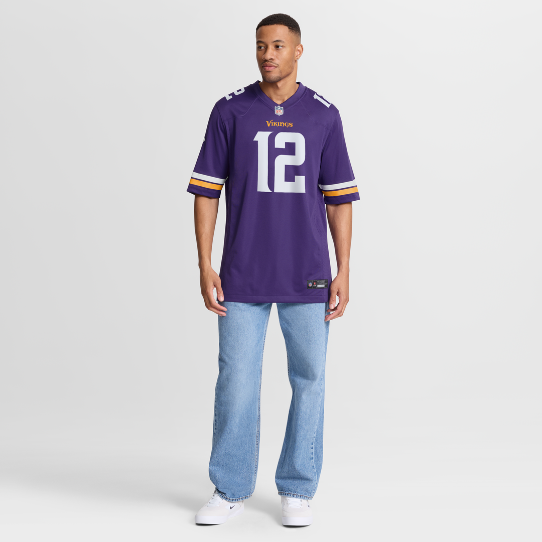 Max Brosmer Minnesota Vikings Purple Team Game Jersey
