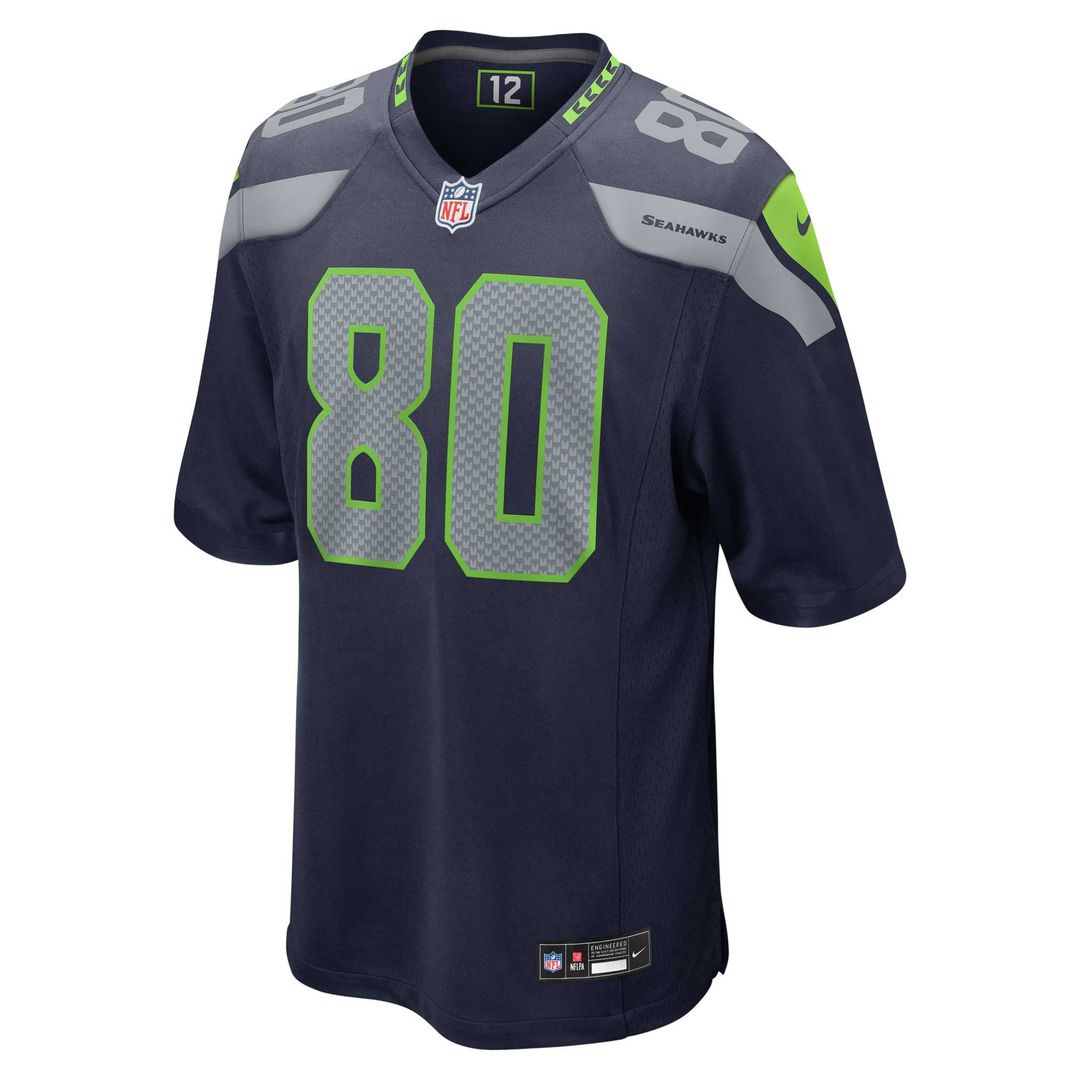 Steve Largent Seattle Seahawks College Navy Retired Player Game Jersey