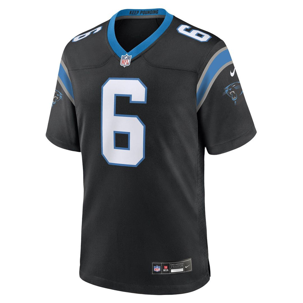 Sam Martin Carolina Panthers Black Team Game Jersey