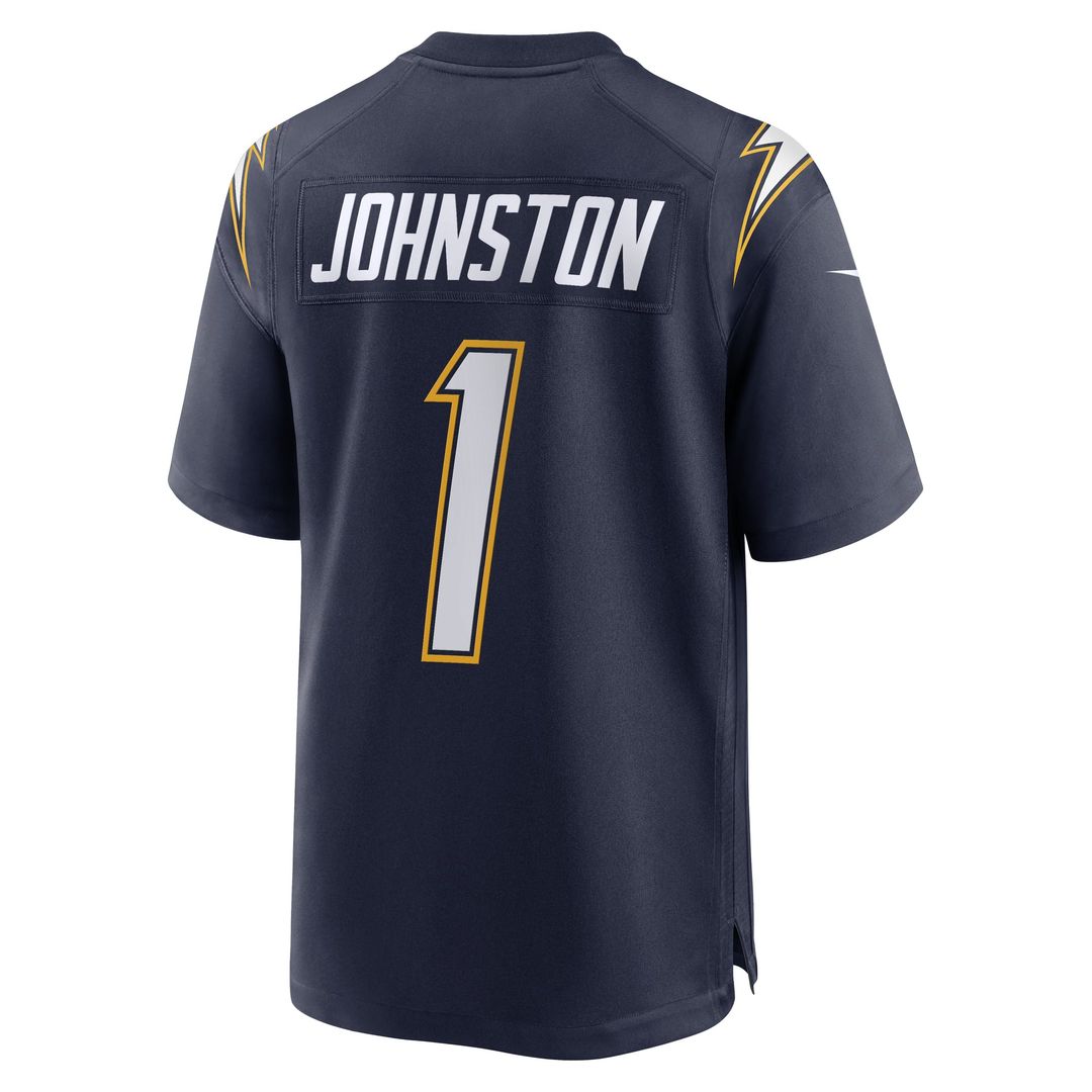 Quentin Johnston Los Angeles Chargers Powder Blue Game Player Jersey
