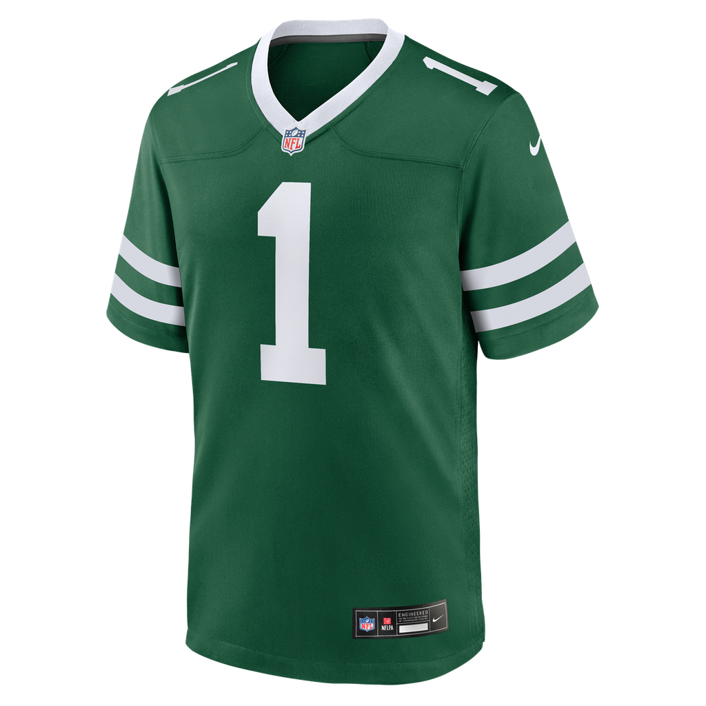 David Bailey New York Jets Legacy Black Alternate Game Player Jersey