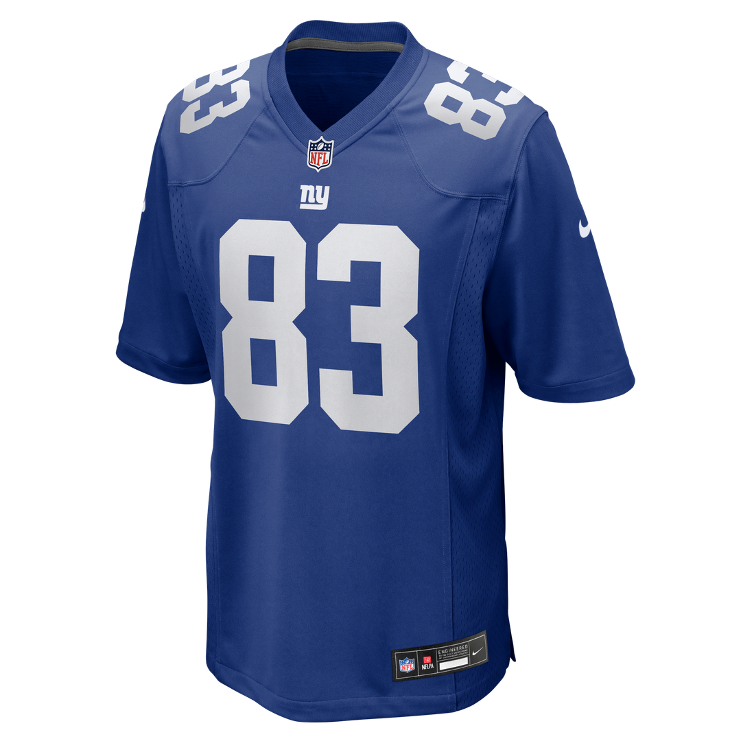 Dalen Cambre New York Giants Royal Team Game Jersey