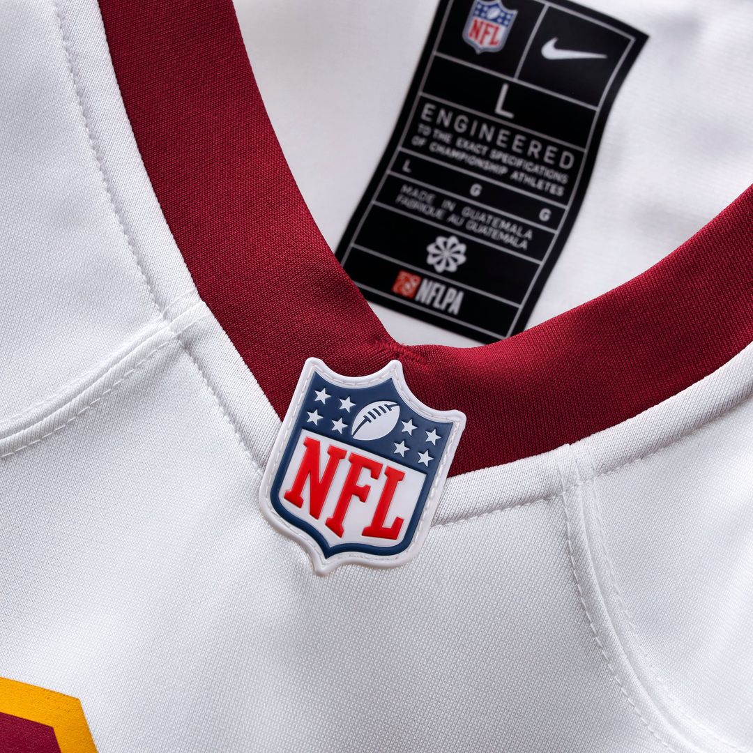 Washington Commanders Terry McLaurin White Game Super Bowl Era Jersey