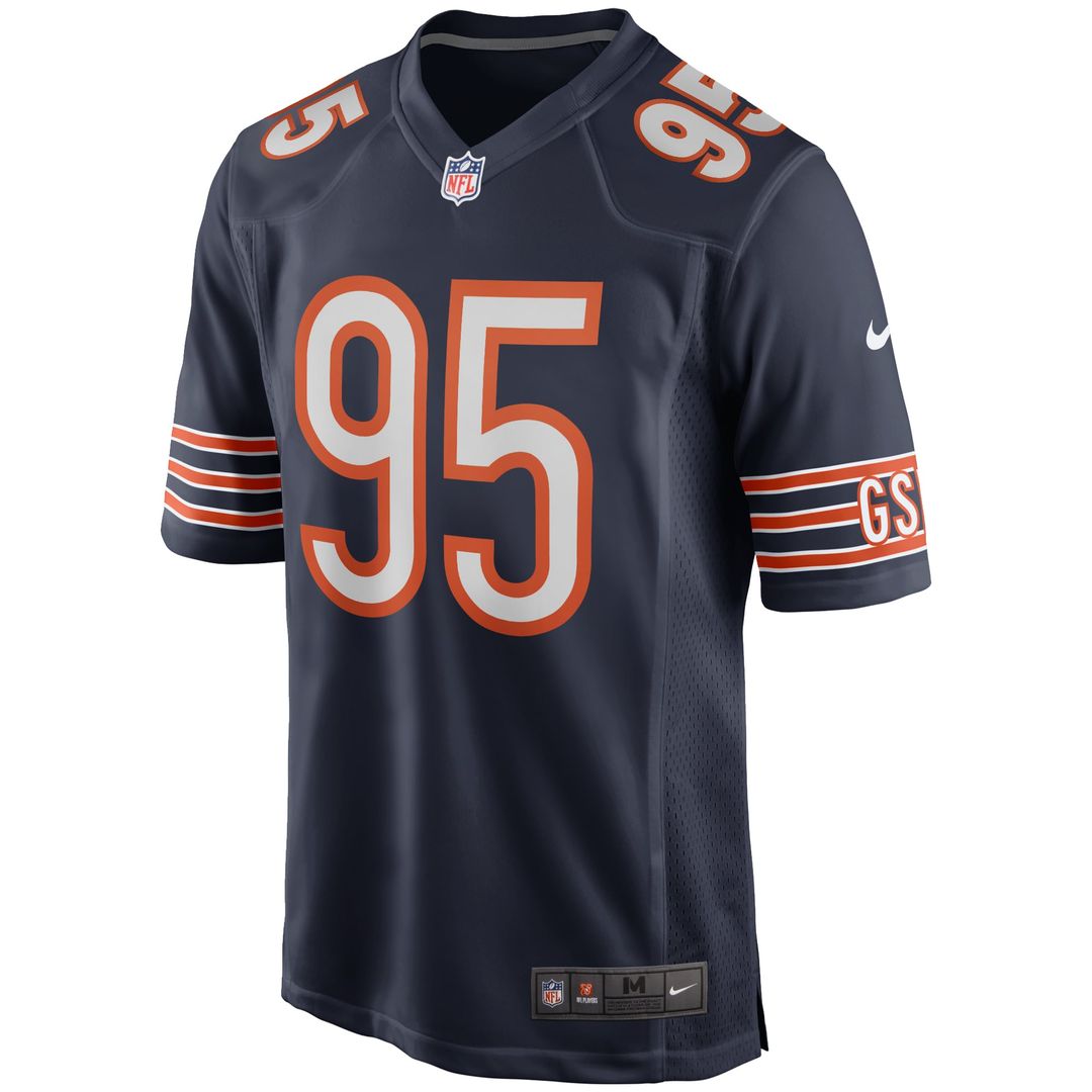 Richard Dent Chicago Bears Navy Game Retired Player Jersey