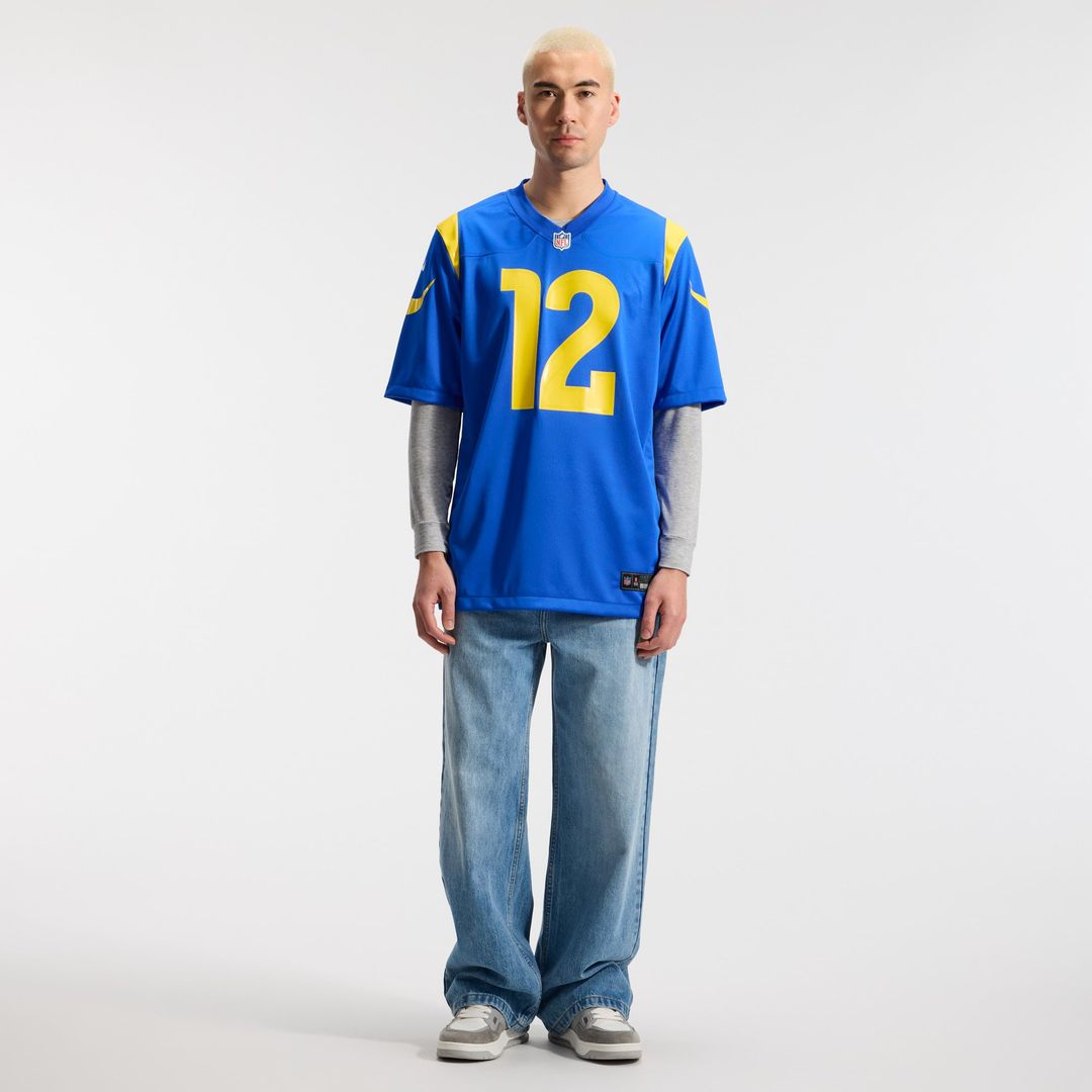 Puka Nacua Los Angeles Rams Royal Team Game Player Jersey