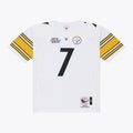 Ben Roethlisberger Pittsburgh Steelers White 2005 Authentic Throwback Jersey