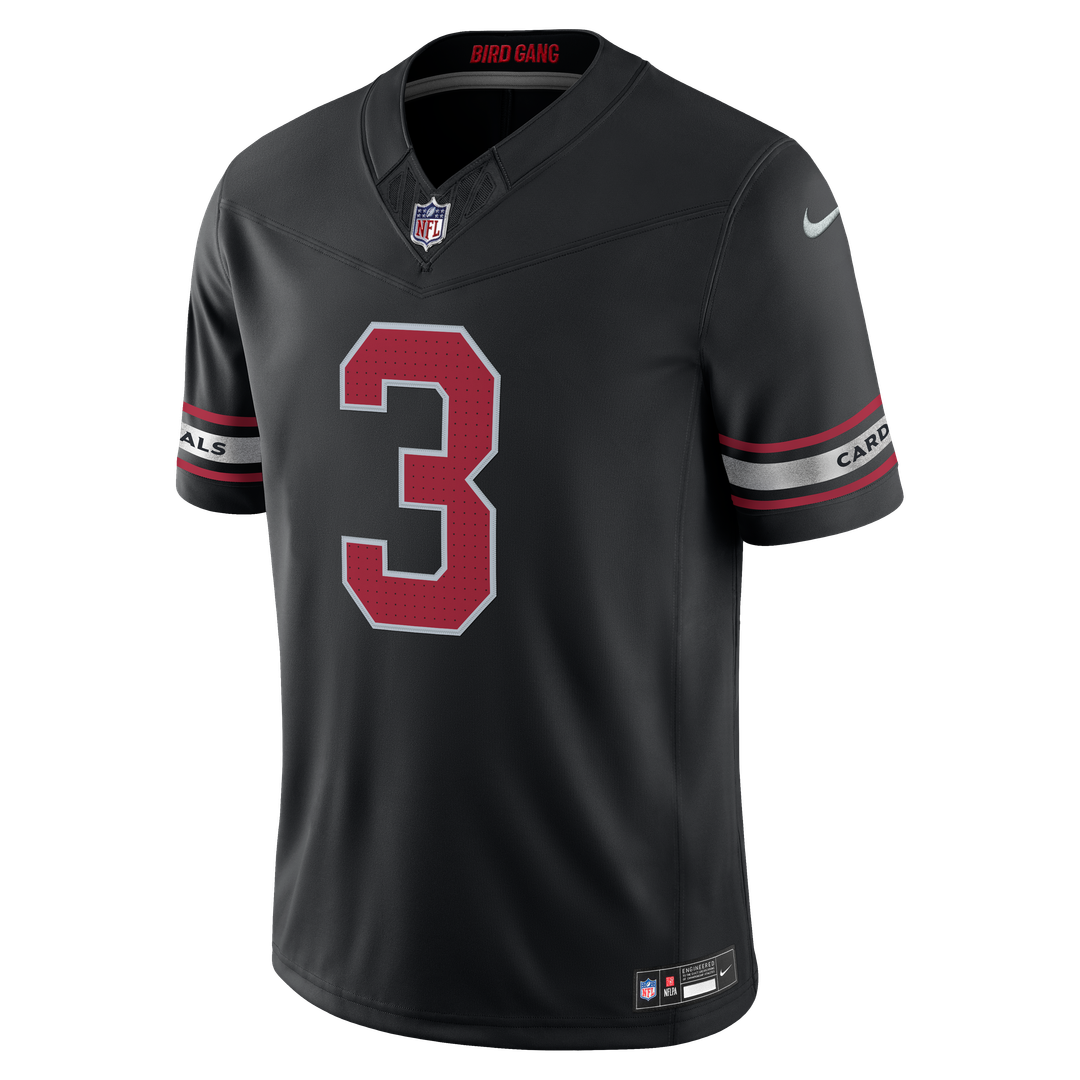 Budda Baker Arizona Cardinals Black Alternate Vapor F.U.S.E. Stitched Limited Jersey