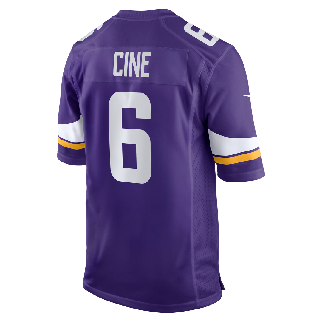 Lewis Cine Minnesota Vikings Purple Game Player Jersey