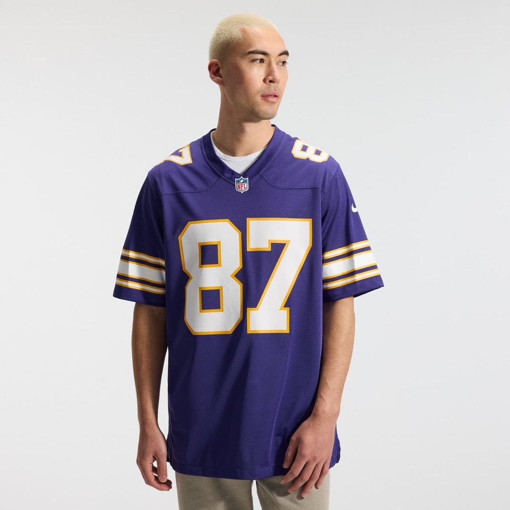 T.J. Hockenson Minnesota Vikings Purple Classic Player Game Jersey