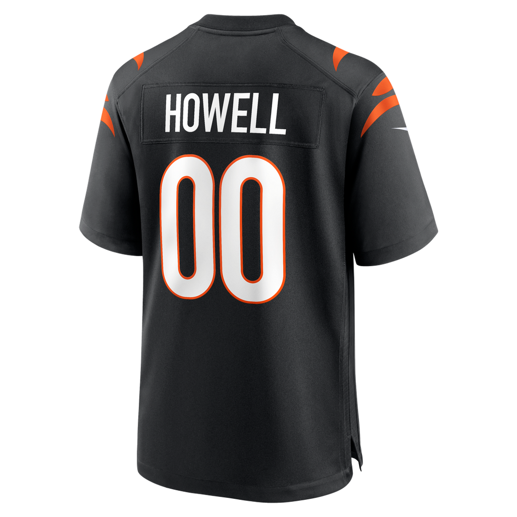 Cashius Howell Cincinnati Bengals Black Team Game Jersey