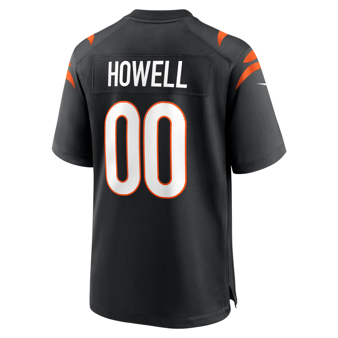Cashius Howell Cincinnati Bengals Black Team Game Jersey