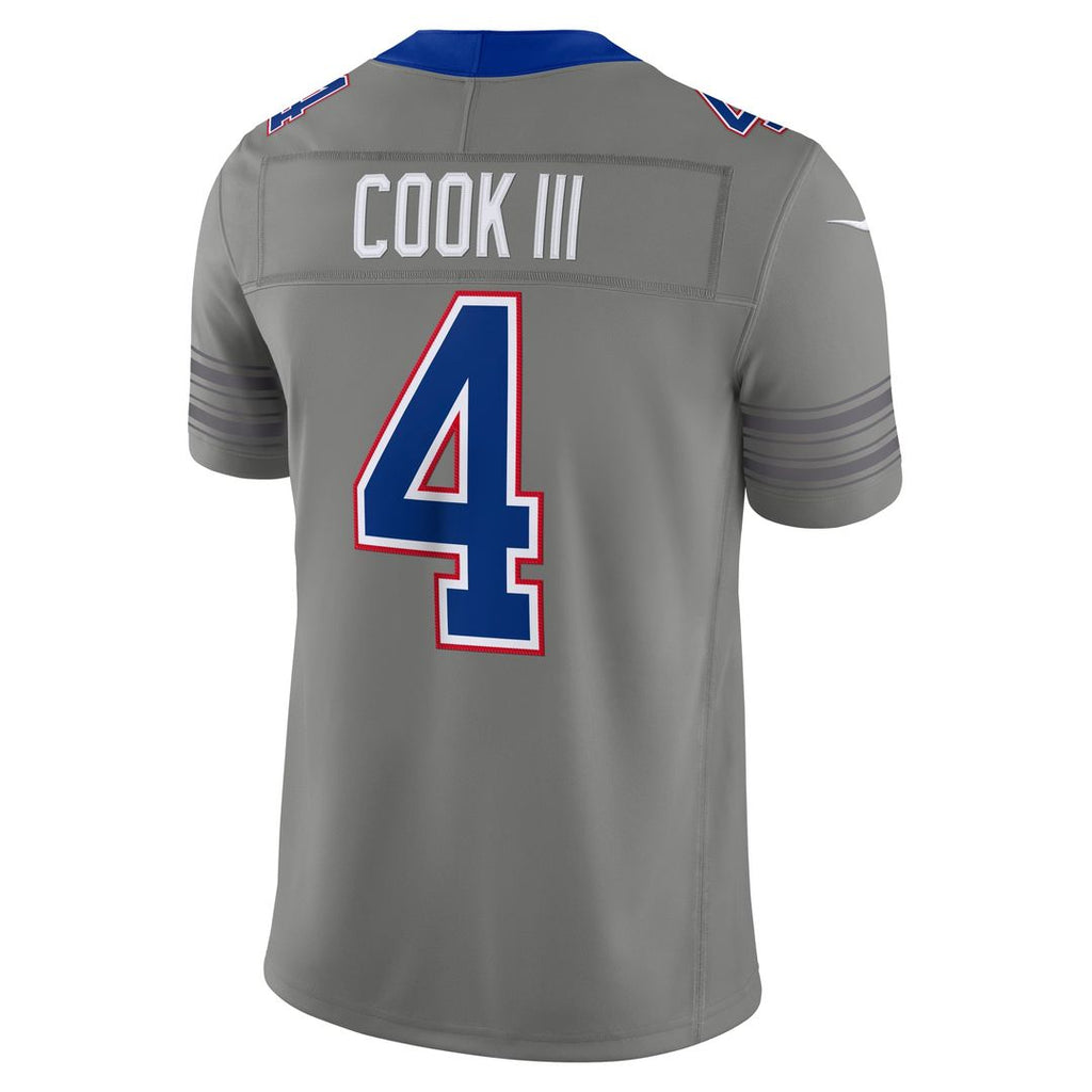 James Cook III Buffalo Bills Royal Team Vapor F.U.S.E. Stitched Limited Jersey