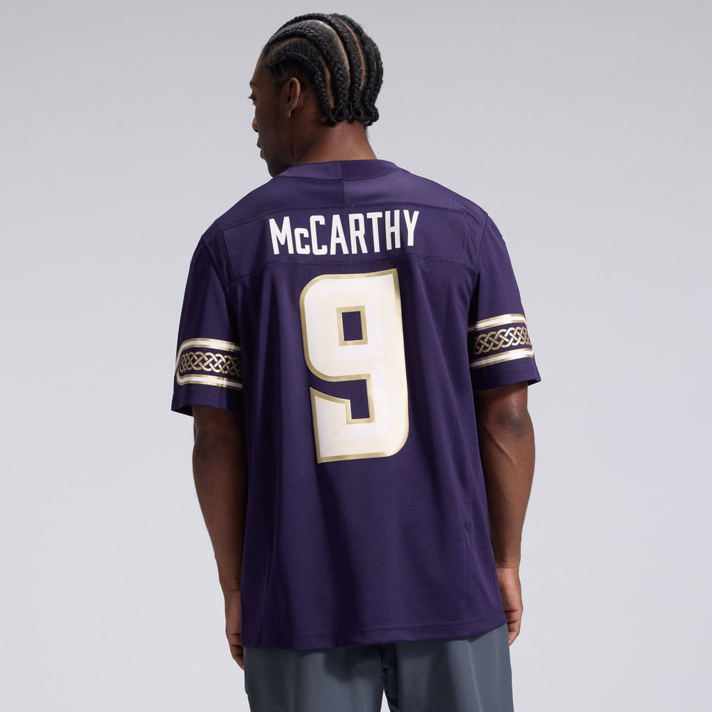 J.J. McCarthy Minnesota Vikings Purple 2026 Rivalries Collection Stitched Limited Jersey