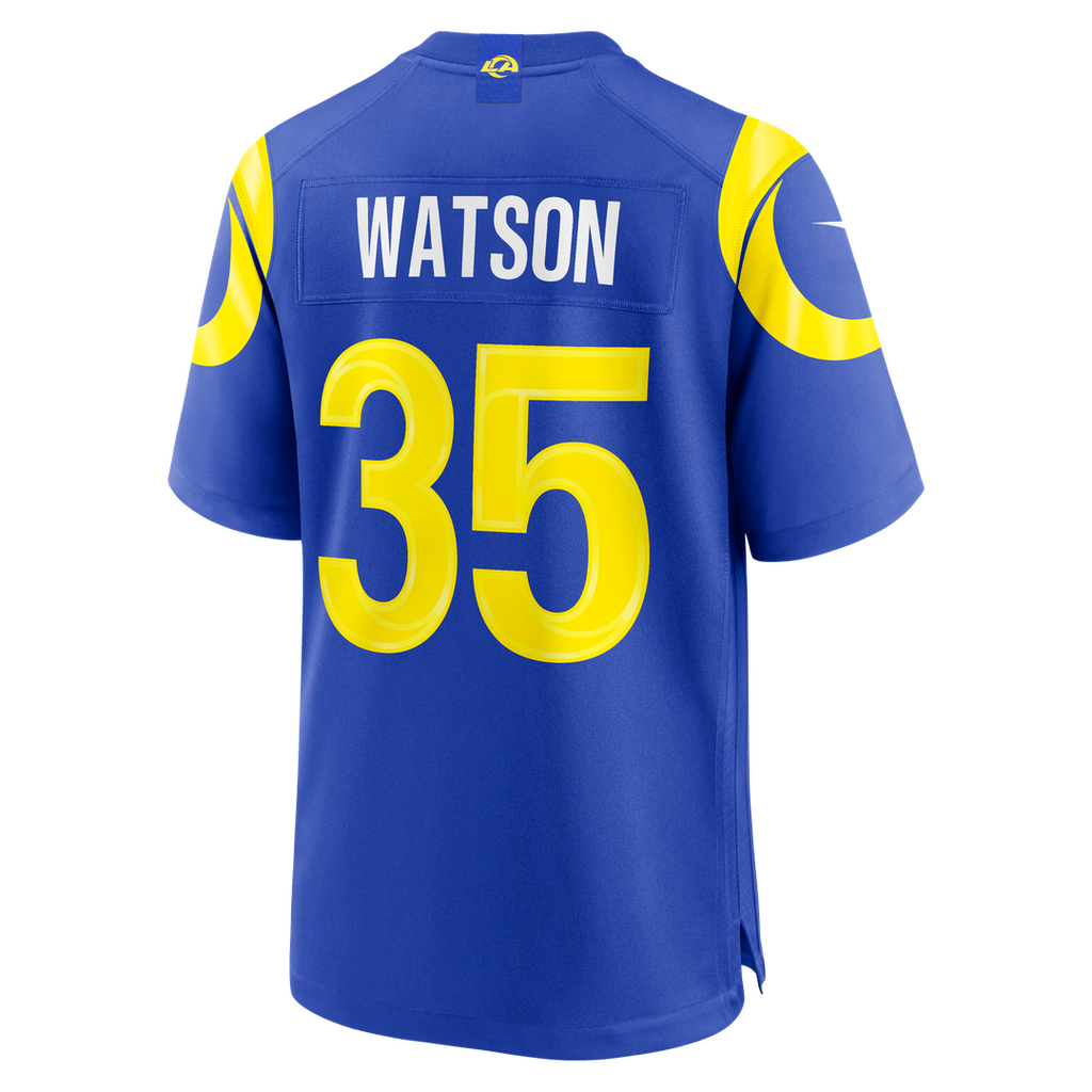 Jaylen Watson Los Angeles Rams Royal Team Game Jersey