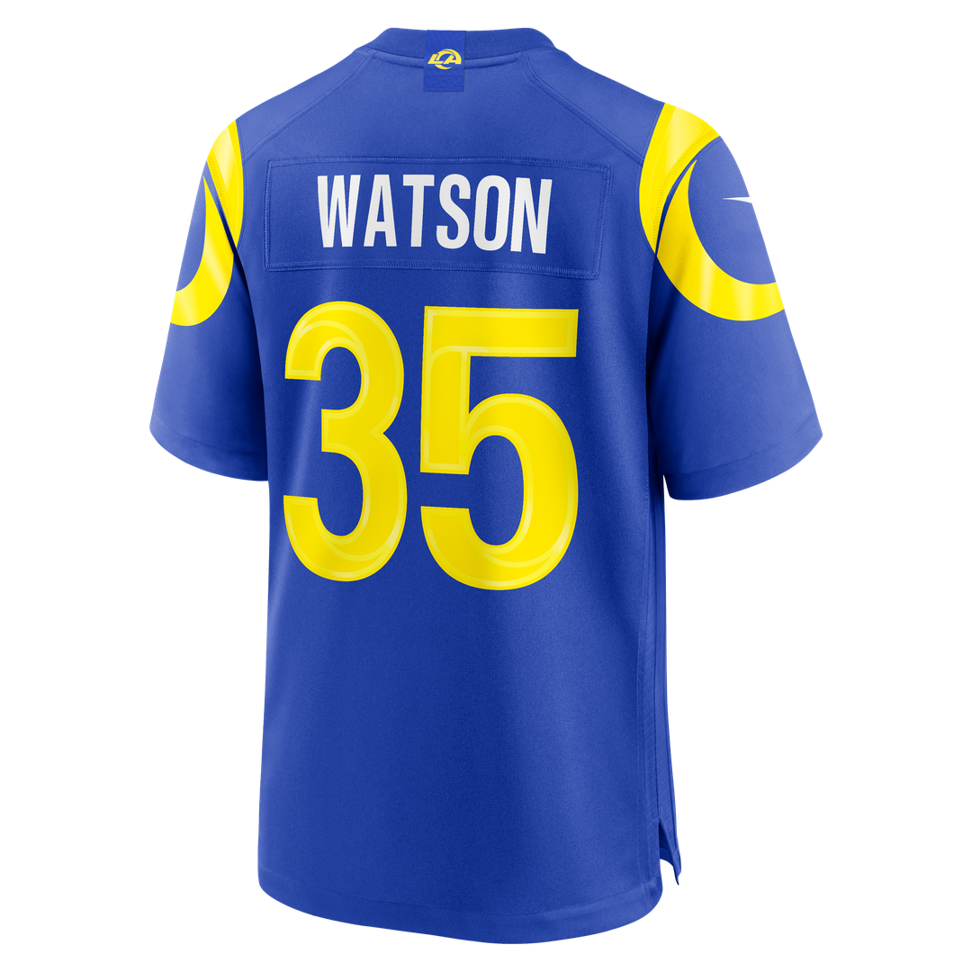 Jaylen Watson Los Angeles Rams Royal Team Game Jersey