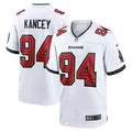 Calijah Kancey Tampa Bay Buccaneers White Game Jersey