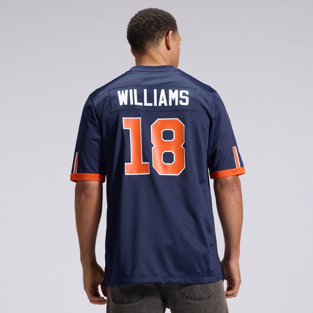 Caleb Williams Chicago Bears Navy 2026 Rivalries Collection Game Jersey