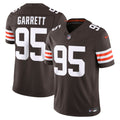 Myles Garrett Cleveland Browns Brown Team Vapor F.U.S.E. Stitched Limited Jersey
