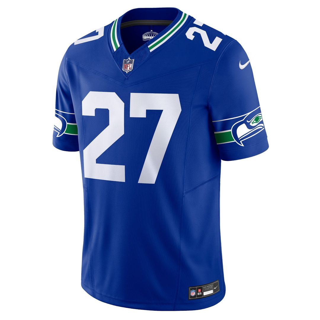 Tariq Woolen Seattle Seahawks Royal Alternate Vapor F.U.S.E. Limited Jersey