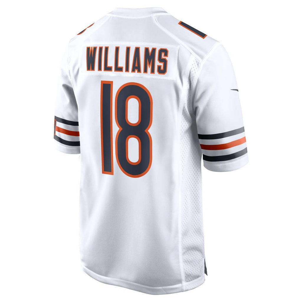 Caleb Williams Chicago Bears Orange Alternate Player Game Jersey