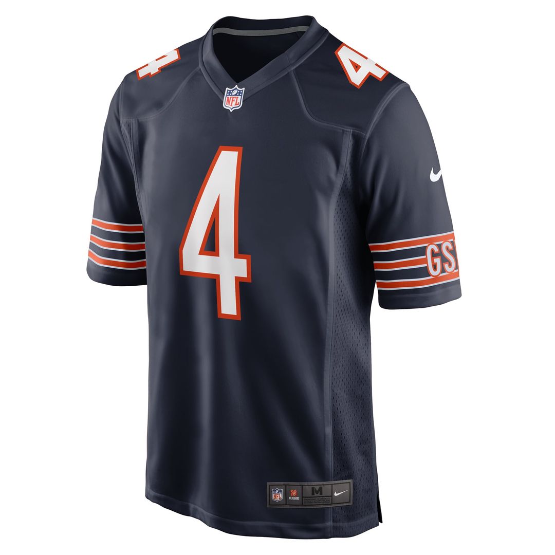 D'Andre Swift Chicago Bears Navy Game Jersey