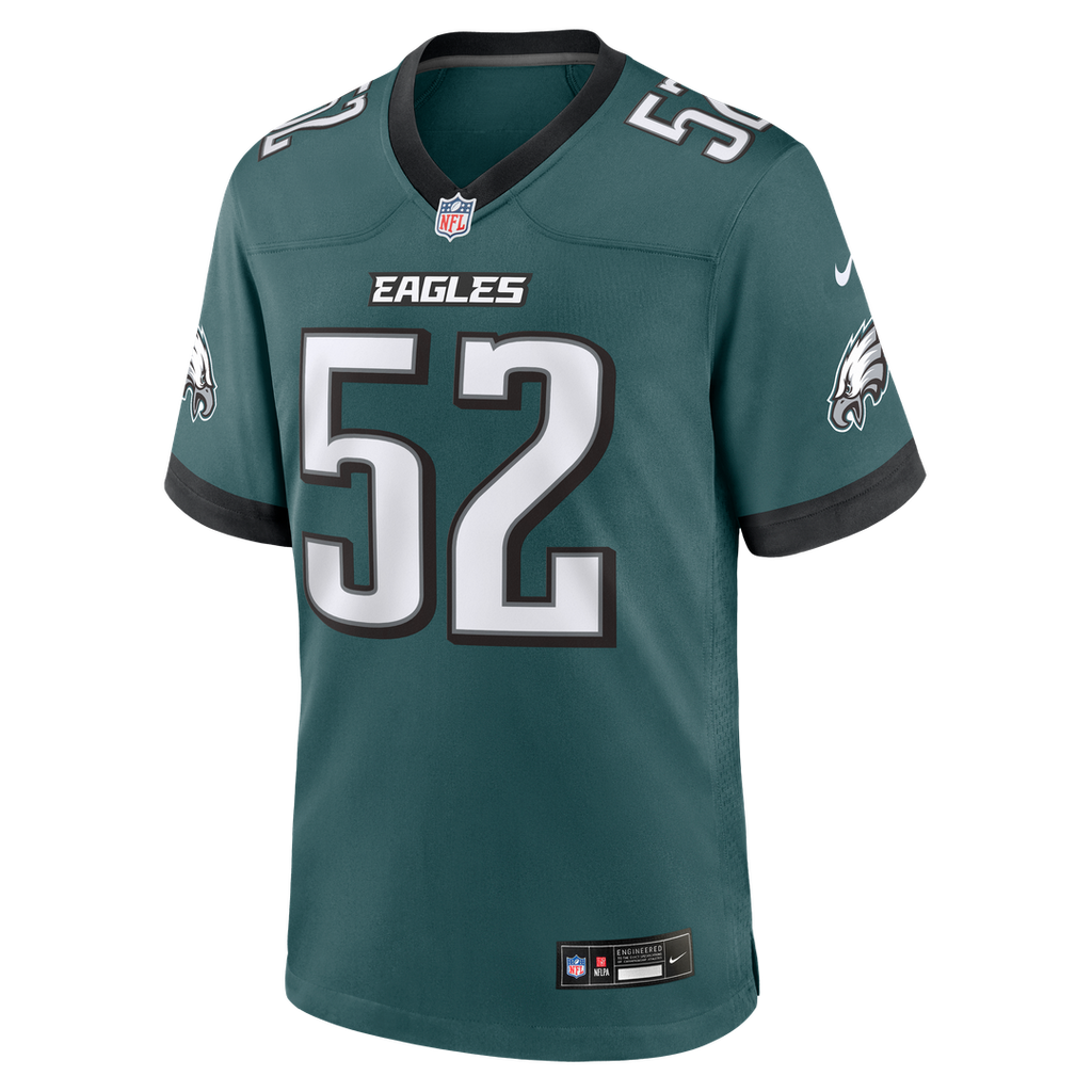 Jonathan Greenard Philadelphia Eagles Midnight Green Team Game Jersey