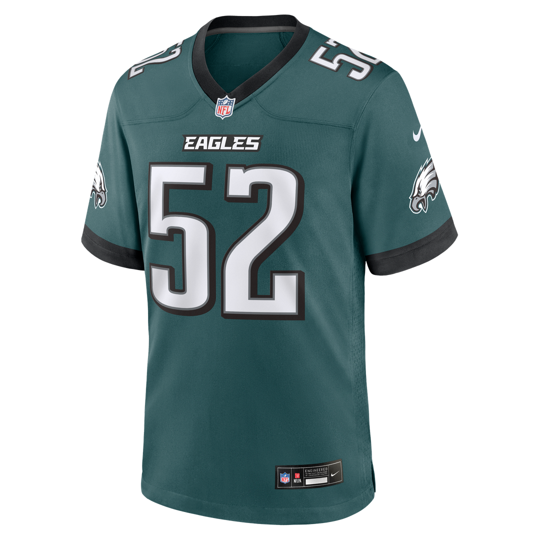 Jonathan Greenard Philadelphia Eagles Midnight Green Team Game Jersey