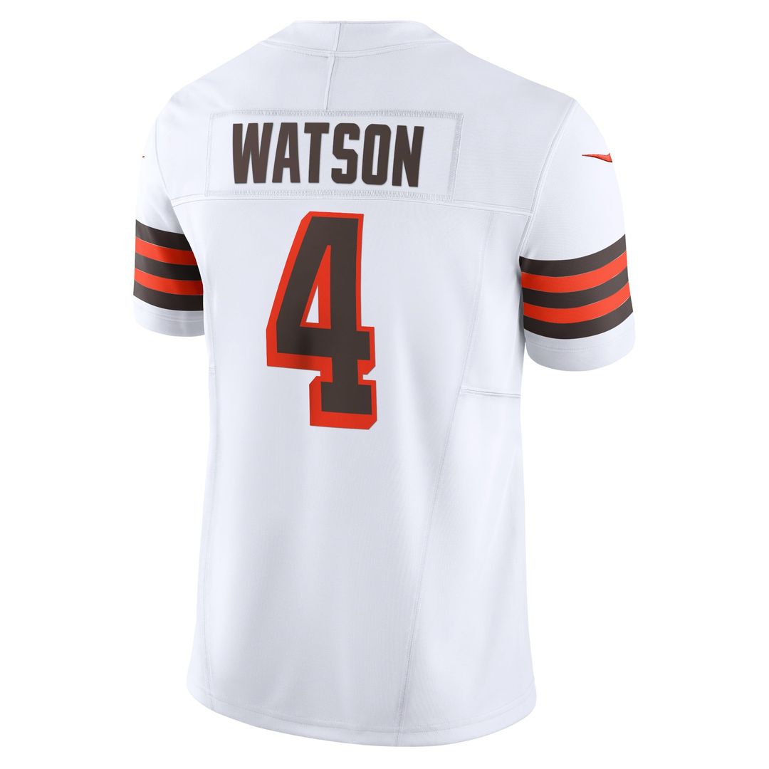 Deshaun Watson Cleveland Browns White Vapor F.U.S.E. Limited Jersey