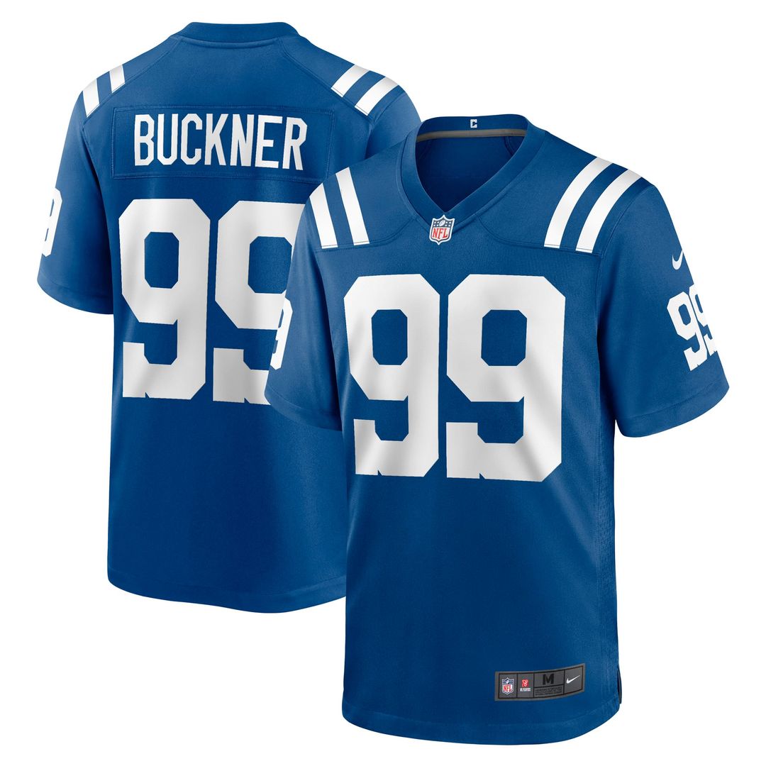 DeForest Buckner Indianapolis Colts Royal Game Jersey