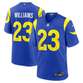 Kyren Williams Los Angeles Rams Royal Team Game Player Jersey