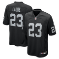 Dylan Laube Las Vegas Raiders Black Team Game Jersey