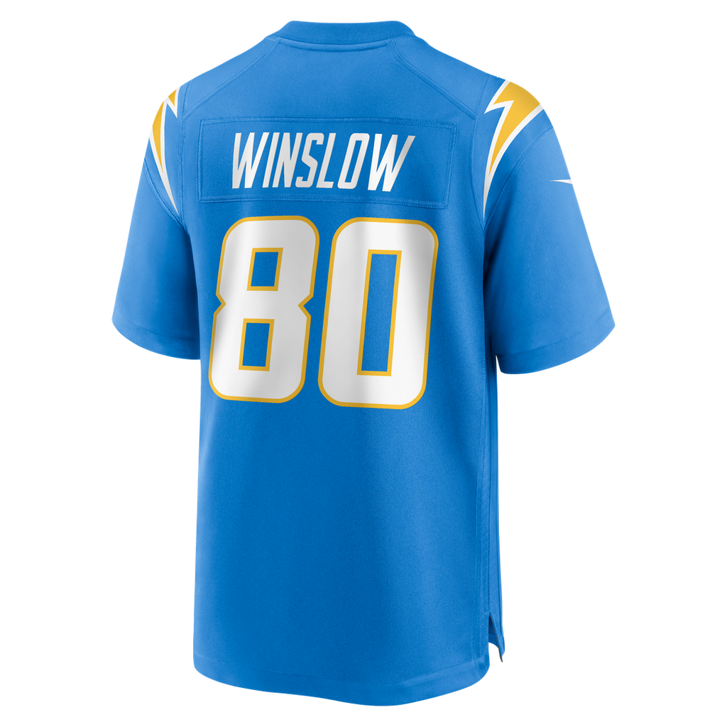 Kellen Winslow Los Angeles Chargers Powder Blue Game Retired Player Jersey