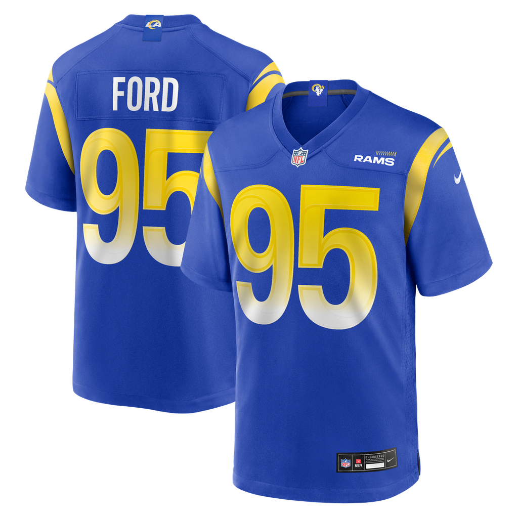 Poona Ford Los Angeles Rams Royal Team Game Jersey