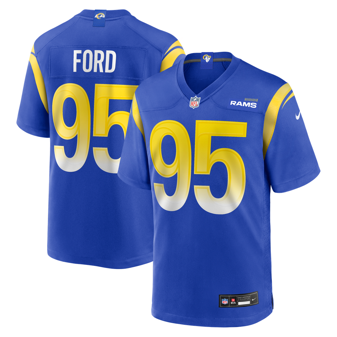Poona Ford Los Angeles Rams Royal Team Game Jersey