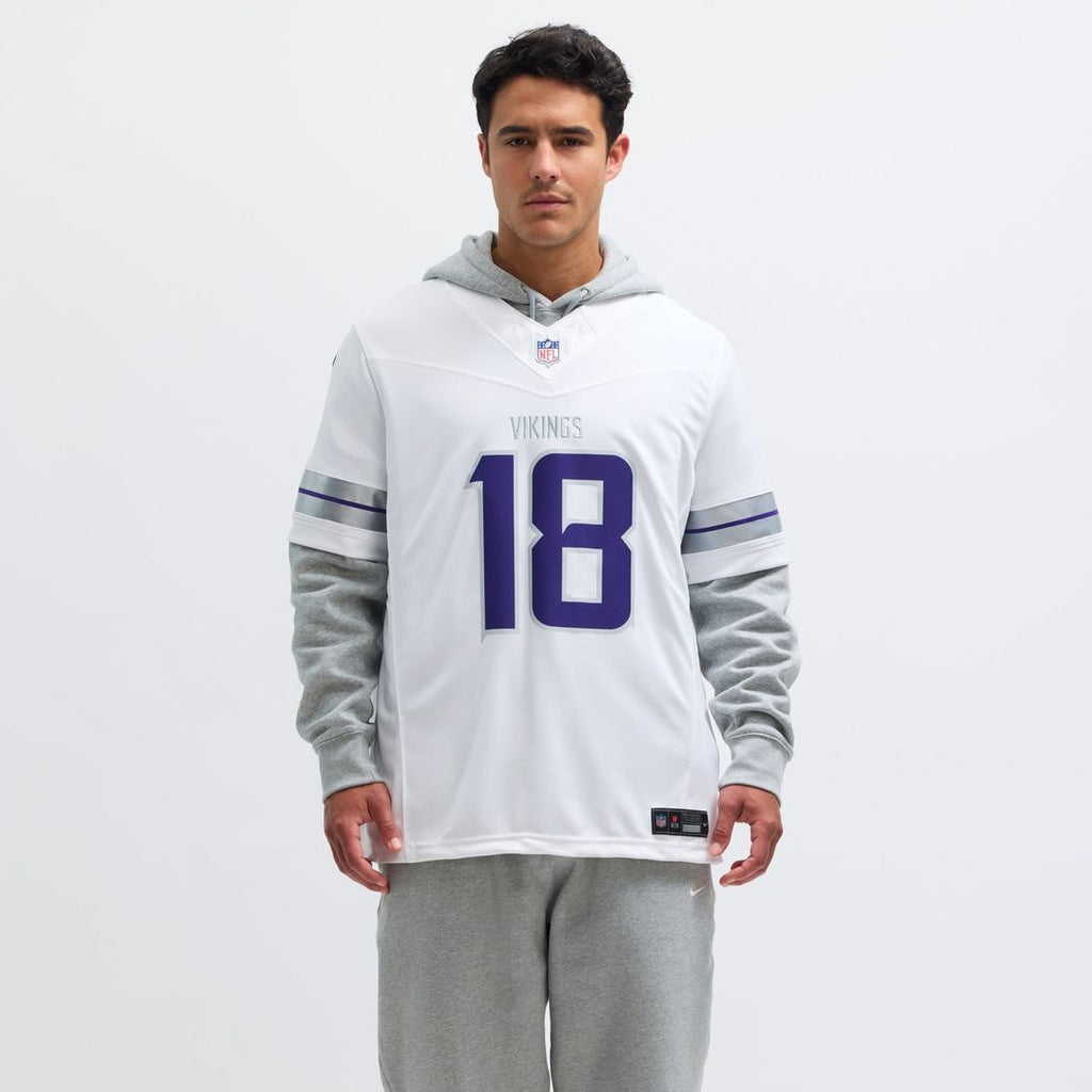 Justin Jefferson Minnesota Vikings White Alternate Vapor F.U.S.E. Limited Jersey
