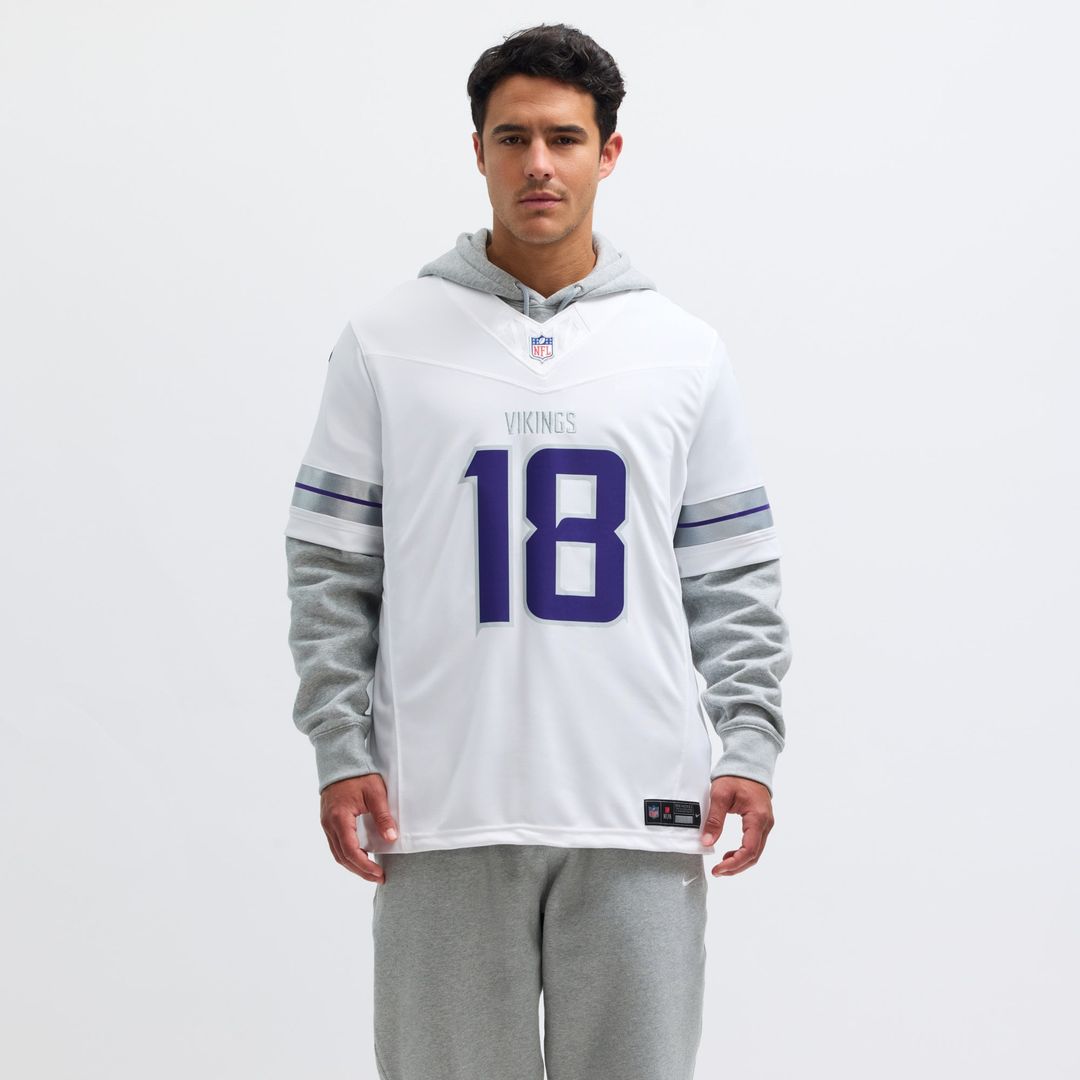 Justin Jefferson Minnesota Vikings White Alternate Vapor F.U.S.E. Limited Jersey