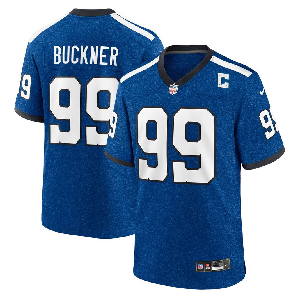 DeForest Buckner Indianapolis Colts Blue Alternate Game Jersey