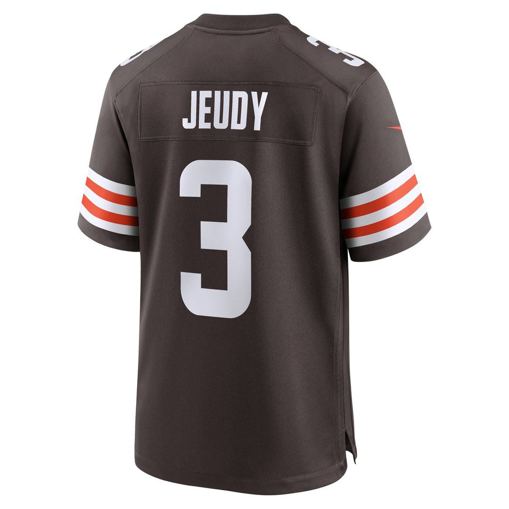 Jerry Jeudy Cleveland Browns Brown Game Jersey