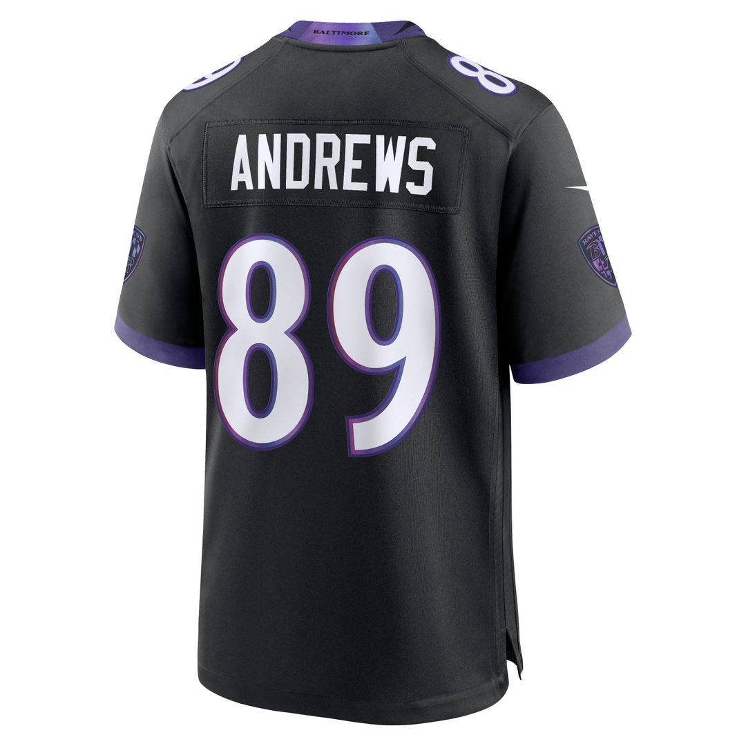 Mark Andrews Baltimore Ravens Black Alternate Game Jersey