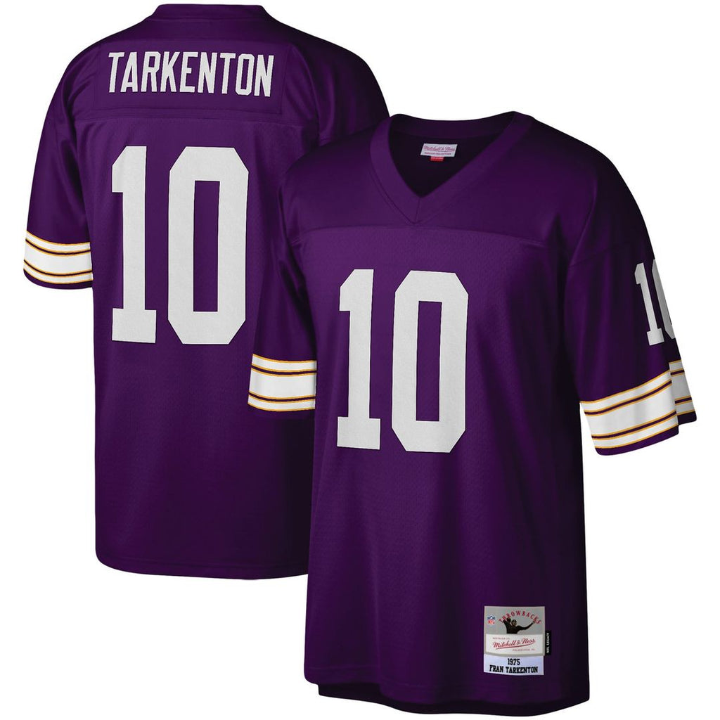 Fran Tarkenton Minnesota Vikings Purple Legacy Replica Jersey