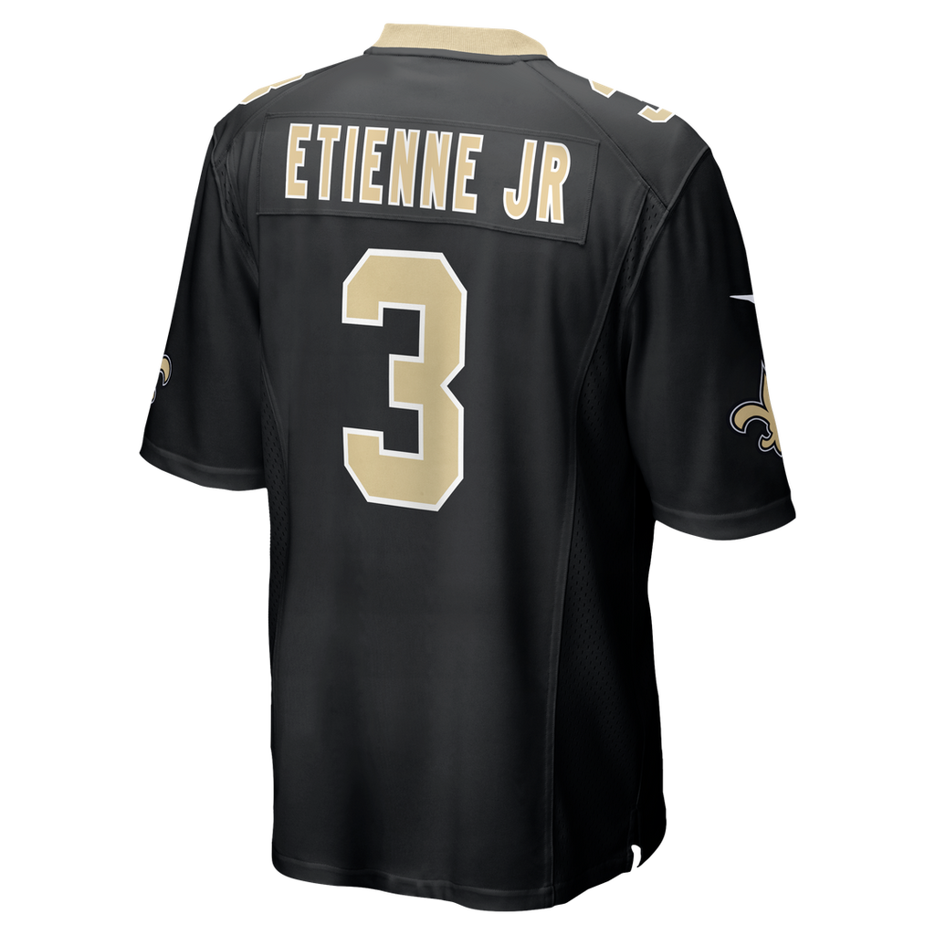 Travis Etienne Jr New Orleans Saints Black Game Jersey