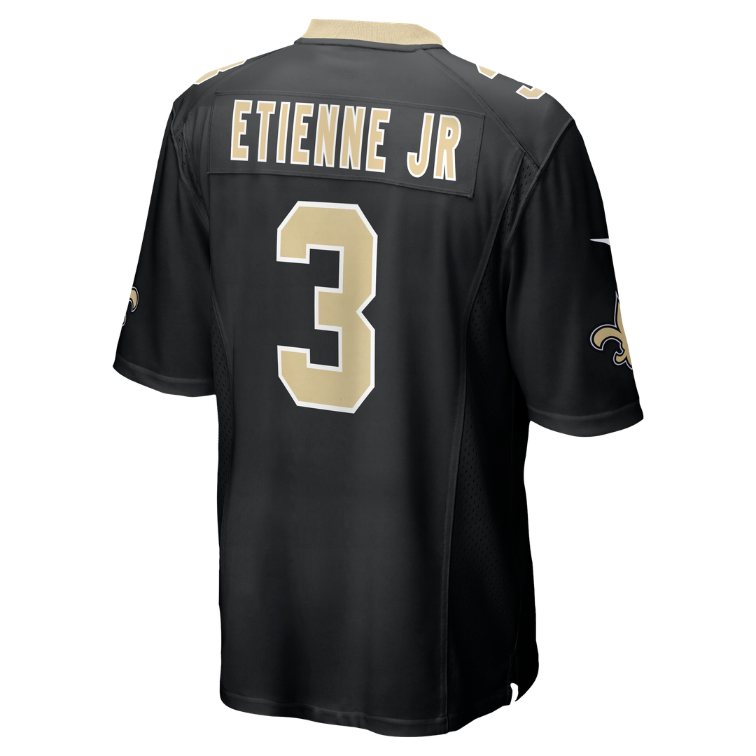 Travis Etienne Jr New Orleans Saints Black Game Jersey