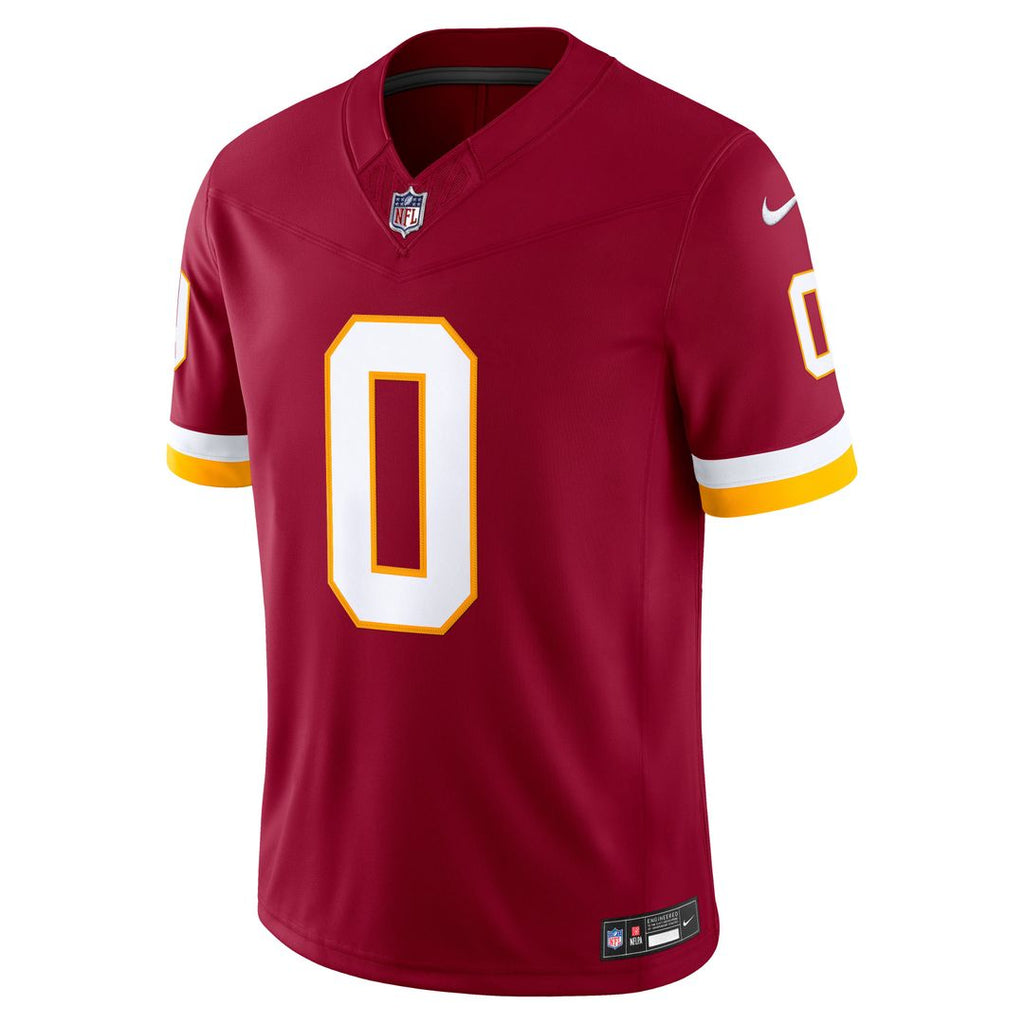 Mike Sainristil Washington Commanders Burgundy Team Vapor F.U.S.E. Stitched Limited Jersey