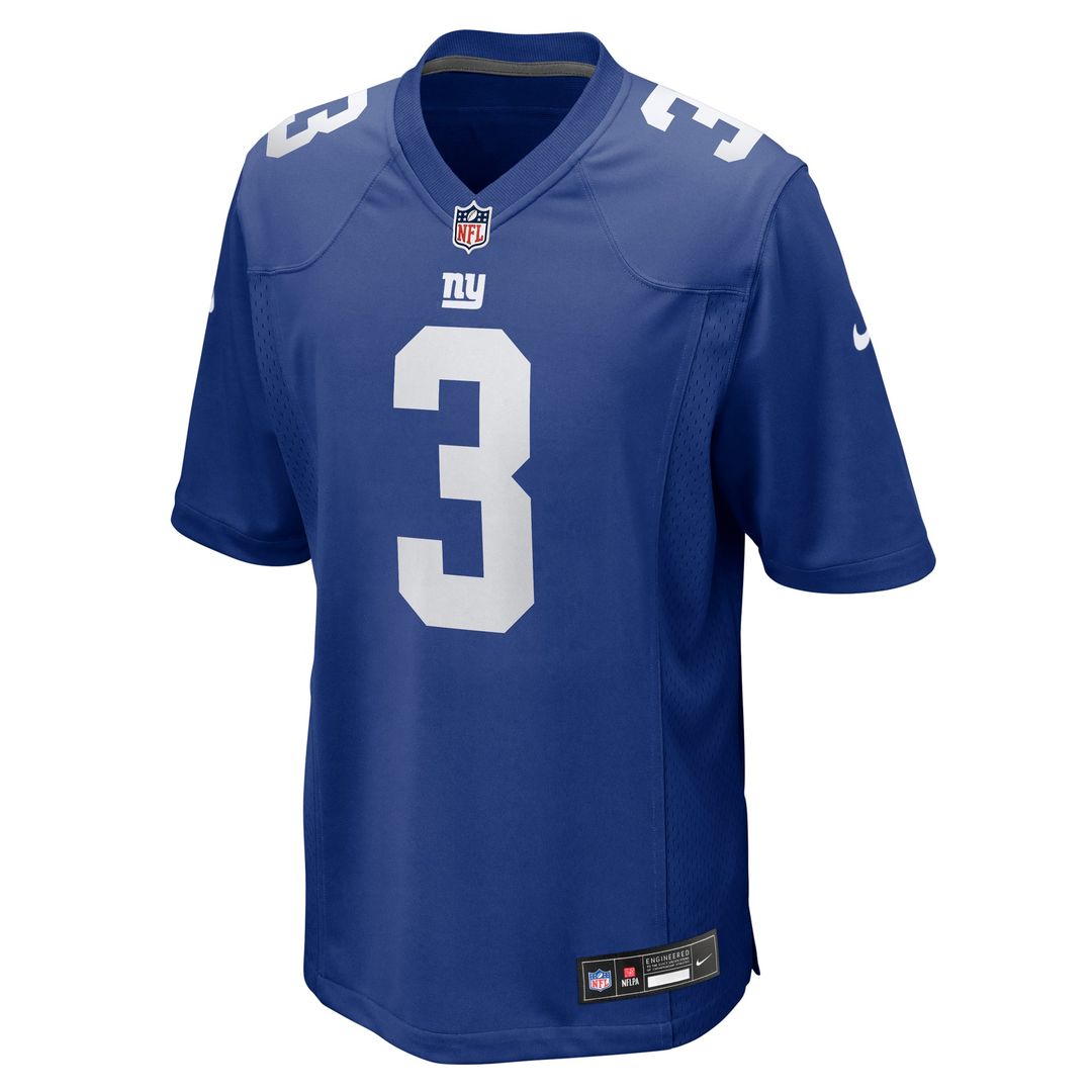Russell Wilson New York Giants Royal Game Jersey