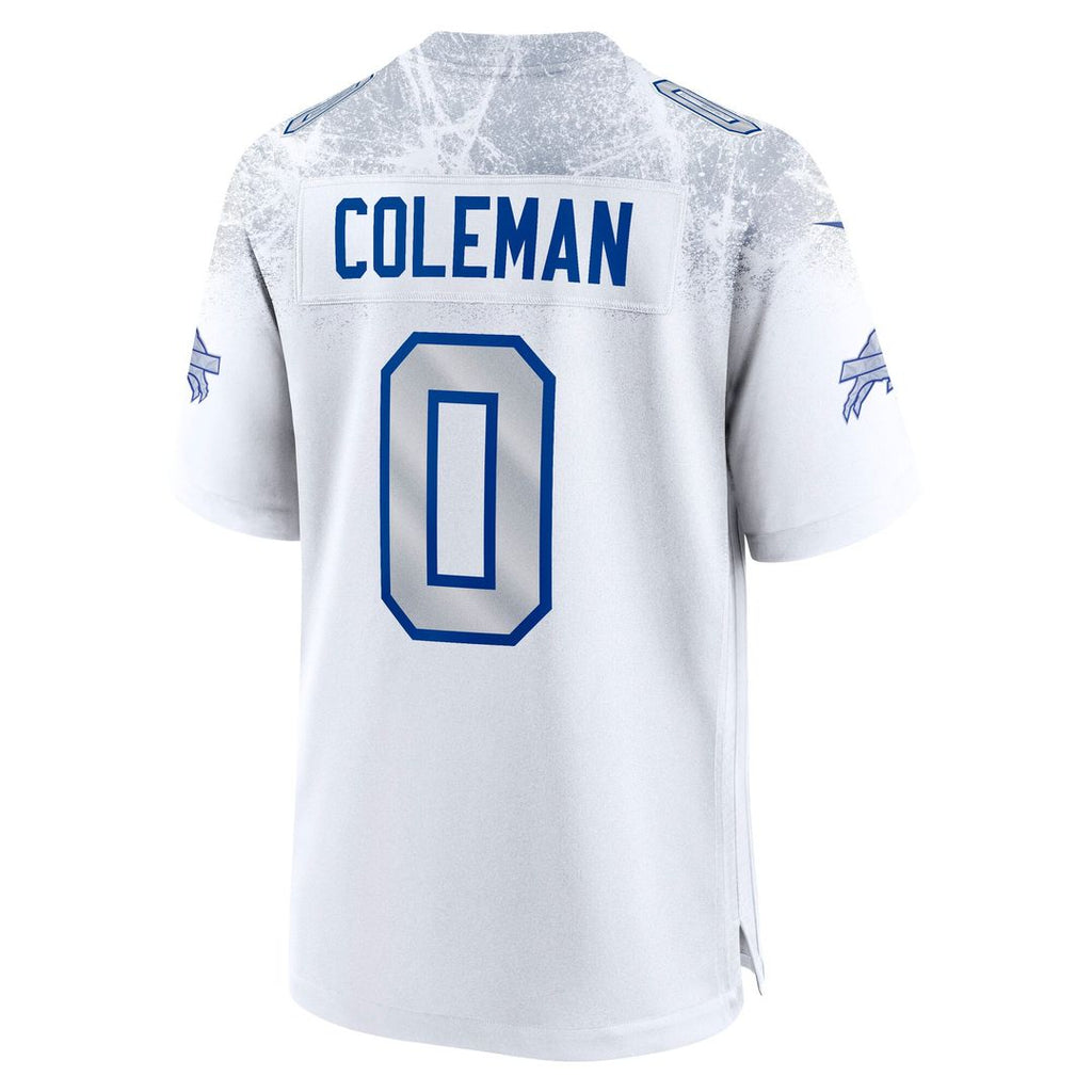Keon Coleman Buffalo Bills White Rivalries Collection Game Jersey
