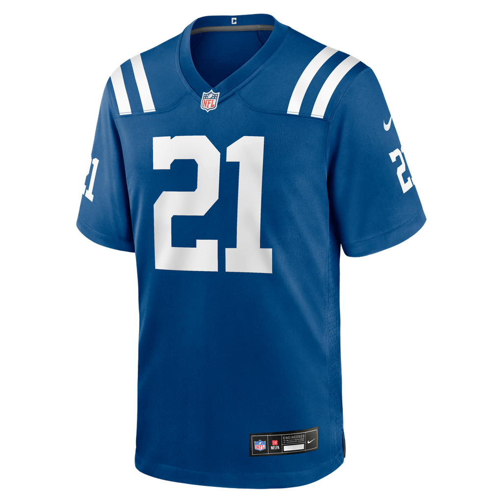 DJ Giddens Indianapolis Colts Royal Team Game Jersey