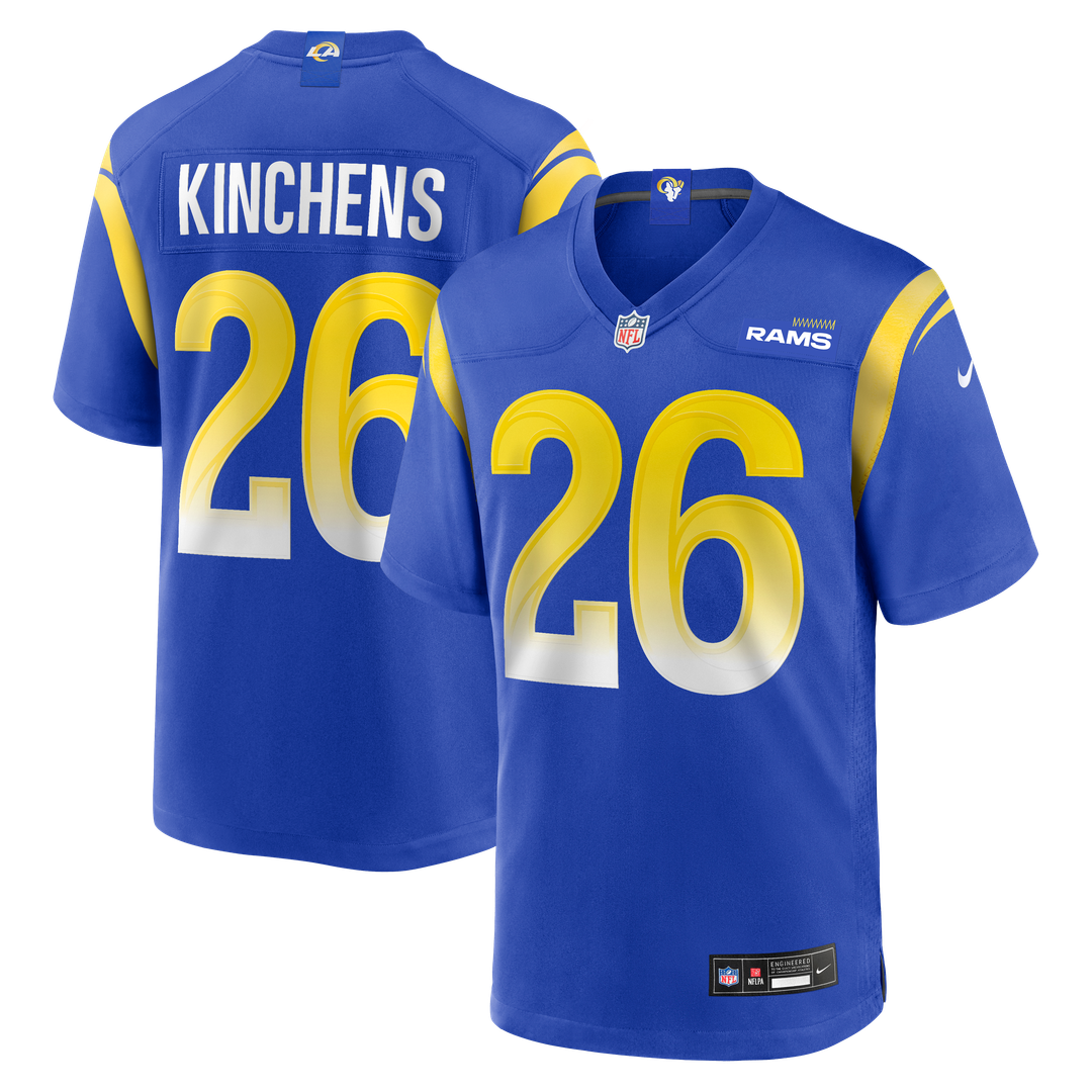 Kamren Kinchens Los Angeles Rams Royal Team Game Jersey