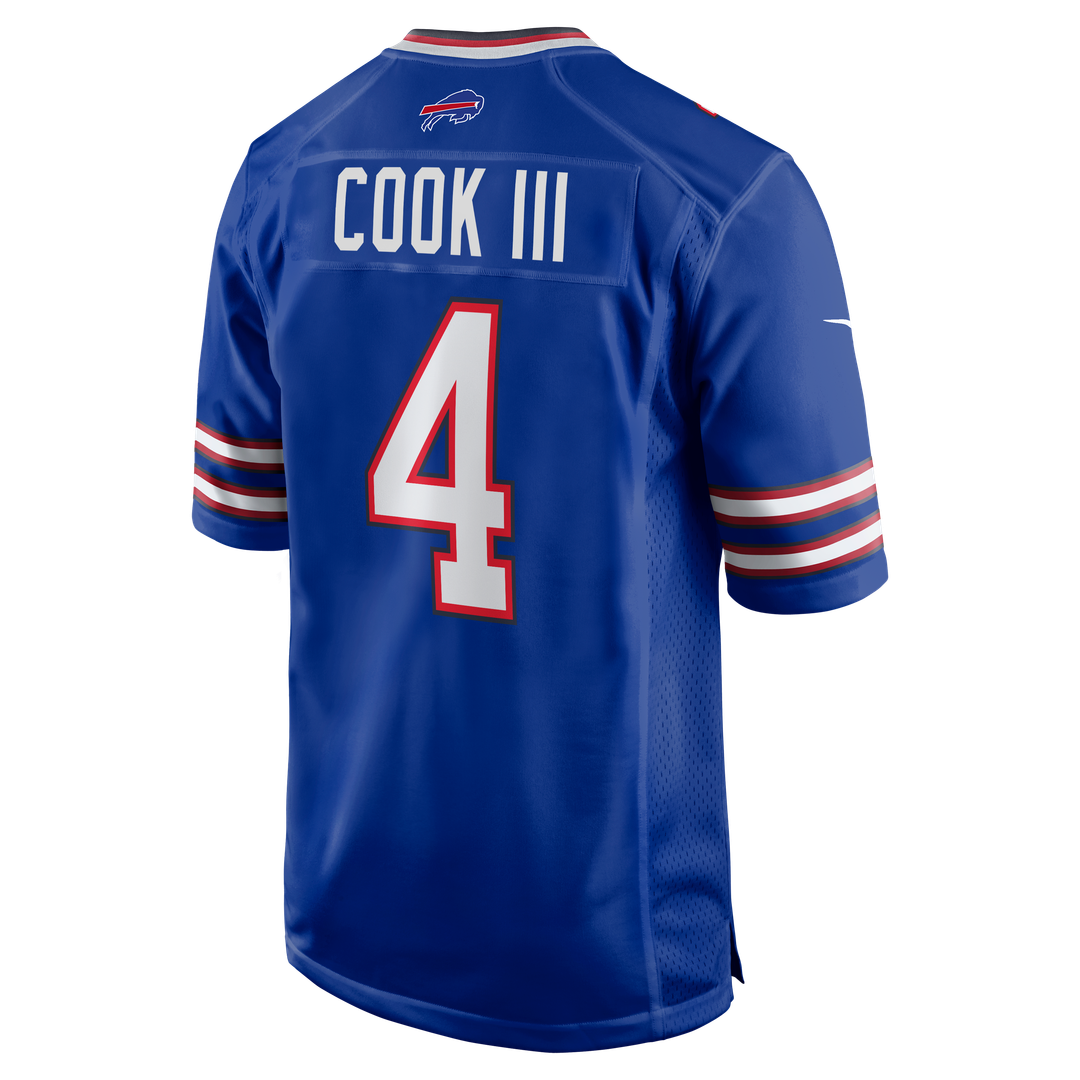 James Cook III Buffalo Bills Gray Nickel City Game Jersey