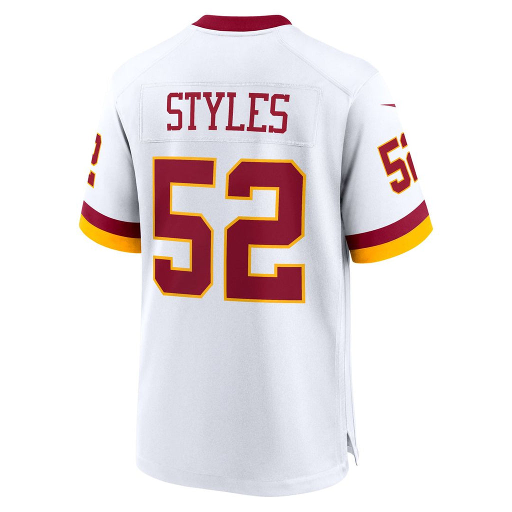 Washington Commanders Sonny Styles White Game Super Bowl Era Jersey