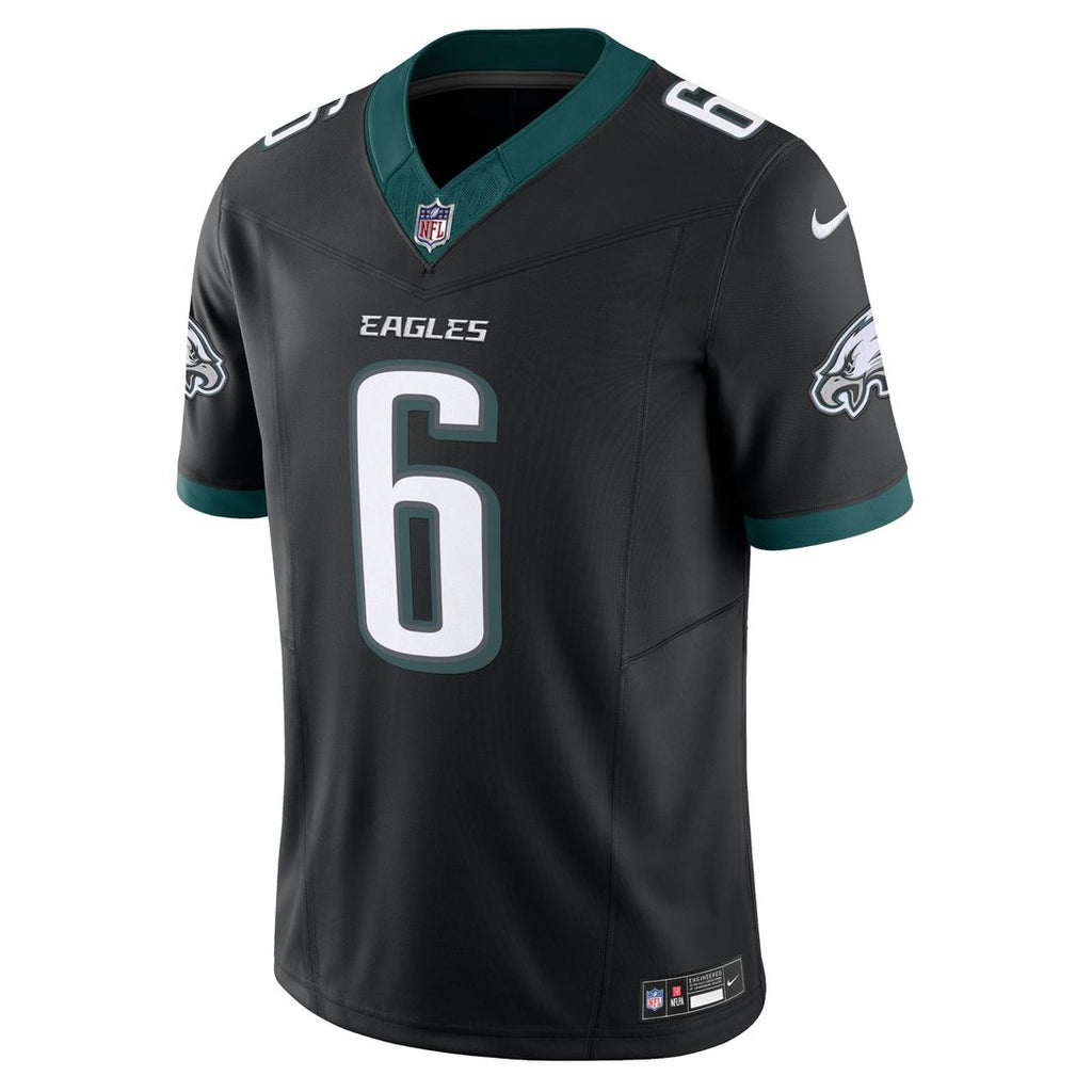DeVonta Smith Philadelphia Eagles Midnight Green Vapor F.U.S.E. Limited Jersey